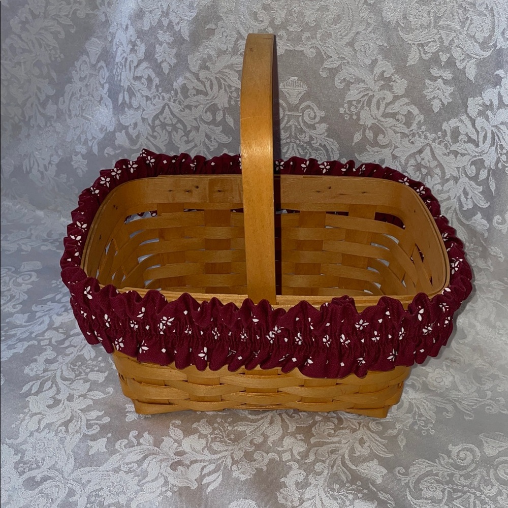 Vintage Longaberger Handwoven Basket in Warm Brown. Discontinued basket. - Picture 3 of 6